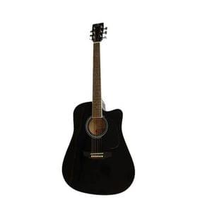 Pluto HW41C-201P BLK Cutaway Semi Acoustic Guitar